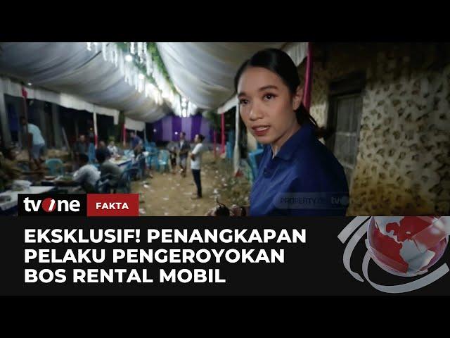 Detik-detik Penangkapan Terduga Pelaku Penganiayaan Bos Rental Mobil di Pati | Fakta tvOne