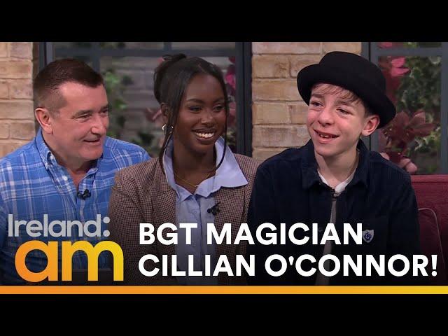 Teen Magician Cillian O'Connor opens up about being autistic & stuns us with his magic tricks!