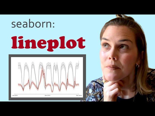 Seaborn lineplot | How to make a Seaborn lineplot and what is bootstrapping in Seaborn?