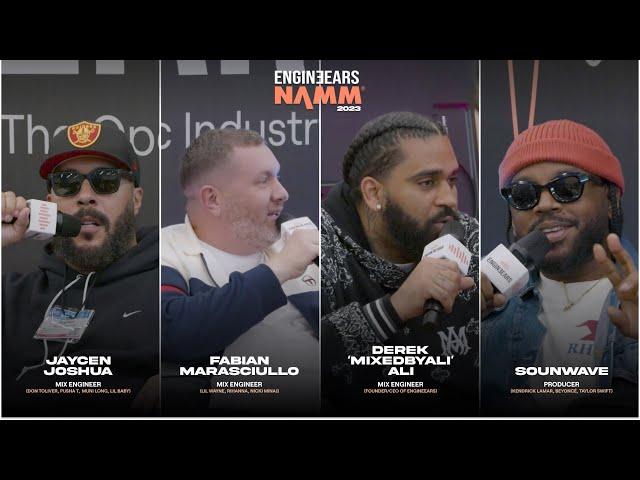 MixedByAli, Jaycen Joshua, Sounwave, and Fabian Marasciullo @ NAMM 24