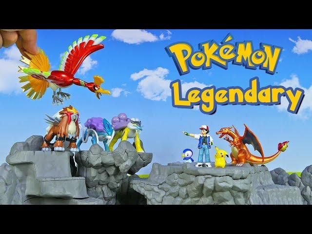 Legendary Pokemon Ho-Oh Entei Suicune Raikou