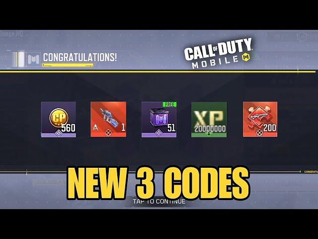 *NEW* CODM NEW 3 CP REDEEM CODES MARCH 2025 | NEW CALL OF DUTY MOBILE 3 CP REDEEM CODES MARCH 2025