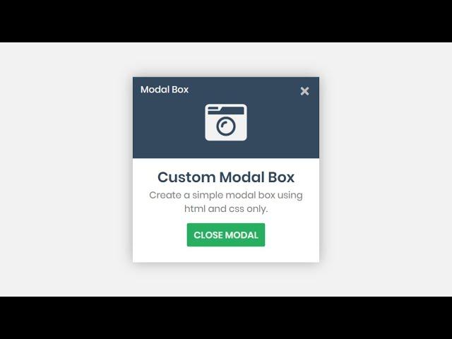 Custom Animated Modal Box using HTML CSS & Javascript | CodingNepal