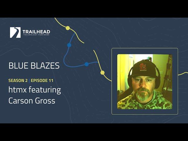 Blue Blazes | htmx featuring Carson Gross