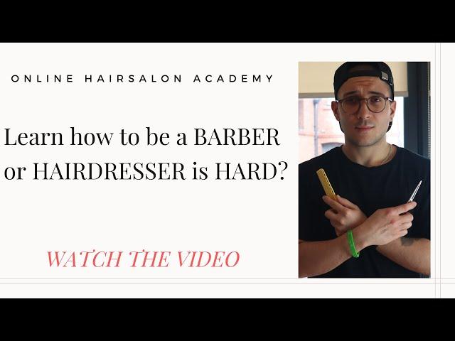 How HARD it is to BE a BARBER?