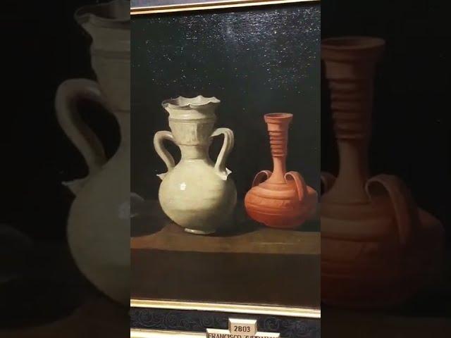 Still Life with Vessels by Francisco de Zurbaran, Ca.1650. Recorded live May 11, 2022