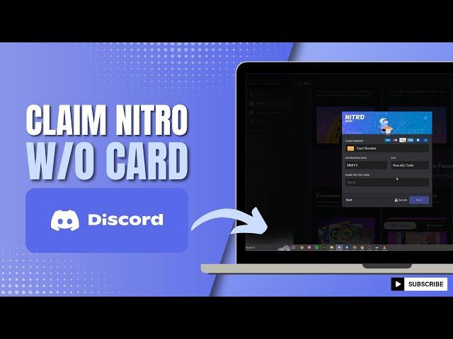 How To Claim Discord Nitro Without Credit Card (2024)