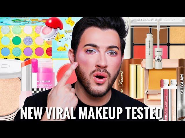 Testing NEW overhyped viral makeup launches! What’s worth the money?!