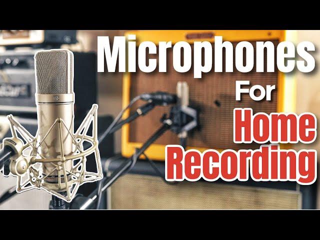 How To Record Guitar | Microphones For Guitar Players