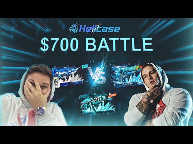 Hellcase - $700 CSGO Battle vs LOBANJICA