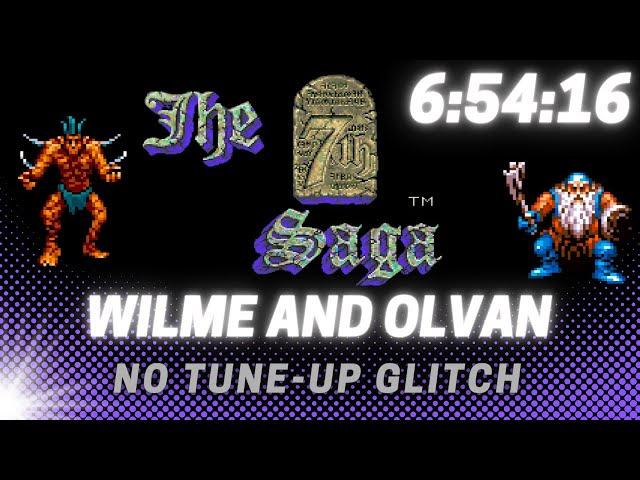 The 7th Saga: No Tune-Up Glitch Speedrun with Wilme and Olvan in 6h 54m 16s #retrogaming #snes #rpg