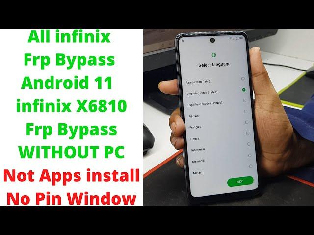 All infinix Frp Bypass Android 11 | infinix X6810 Frp Bypass | Infinix Zero X Neo Frp  ~ Zero X Pro