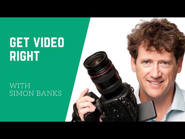 Create great video content with Simon Banks - how to make youtube videos