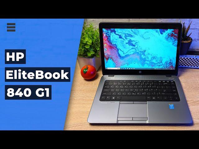 Обзор  HP EliteBook 840 g1 - универсальный бизнес ноутбук с intel core i5