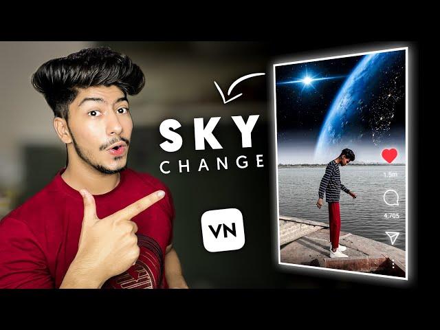 How To Make Aesthetic Sky Change Video In Android | Reels Sky Video Editing | Ovesh World