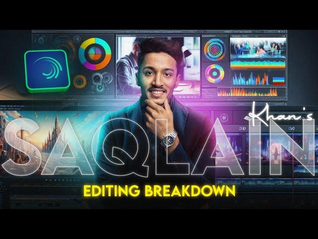 Saqlain Khan Latest Video Animation Breakdown  in Mobile | Edit Like Saqlain Khan in Alight Motion