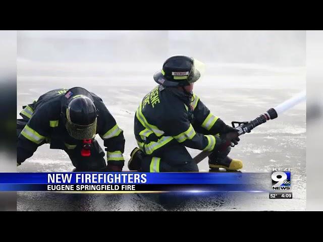 Eugene Springfield Fire welcomes 14 new firefighters