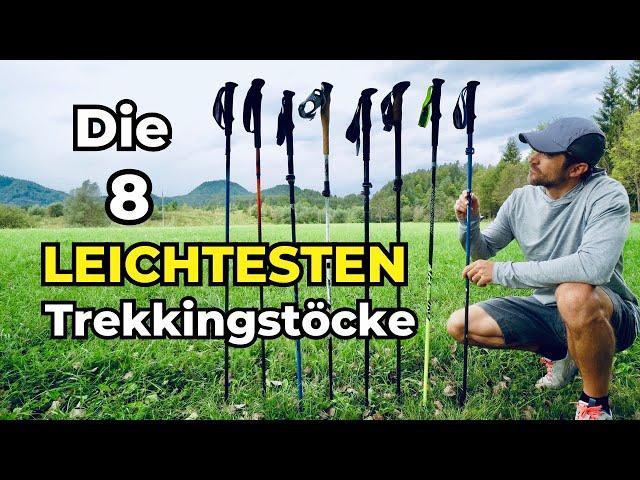 Ultraleichte Trekkingstöcke (faltbar) TEST | Das sind die BESTEN