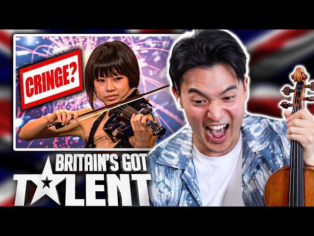 CRINGE or COOL? Pro Violinist Reacts to Britain’s Got Talent 