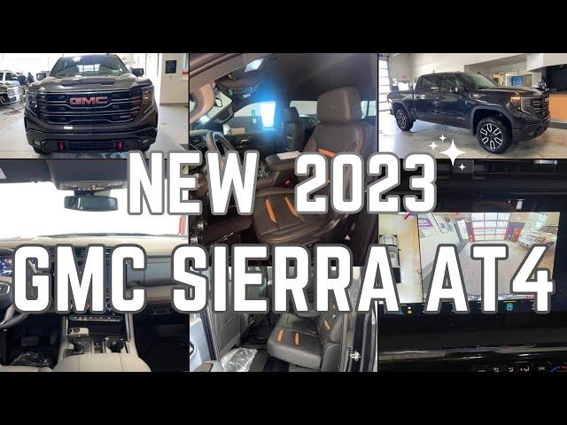 *NEW* 2023 GMC Sierra AT4