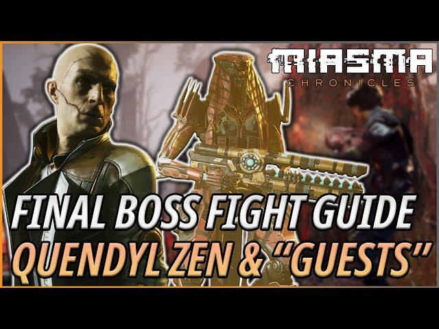 How to Beat Quendyl Zen - Tips & Tricks and Full Gameplay | Miasma Chronicles Boss Guide