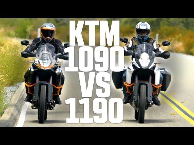 KTM 1090 vs 1190 | 4K