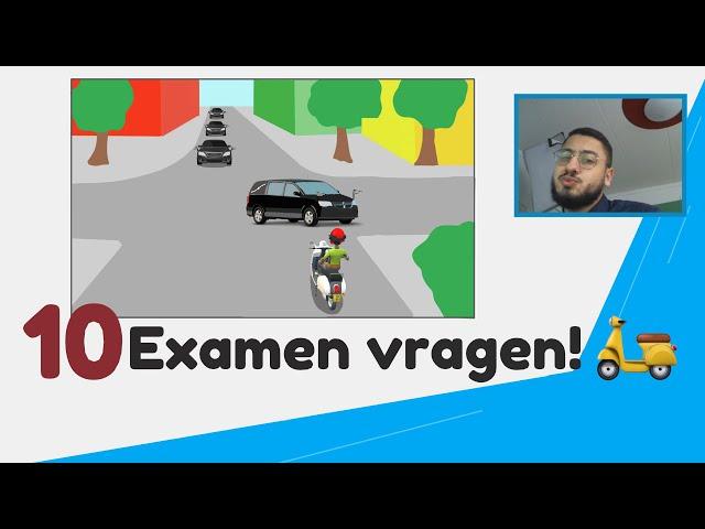 10 CBR Bromfiets Theorie Examen vragen!(2022)