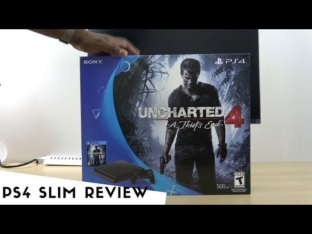 PS4 Slim Uncharted 4 Bundle Unboxing & Review!!!