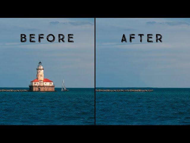 How to REMOVE ANYTHING In Lightroom!!!