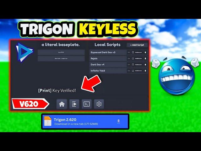 [NEW] Trigon Executor V620 No Key | BEST FREE KEYLESS Roblox Executor Mobile