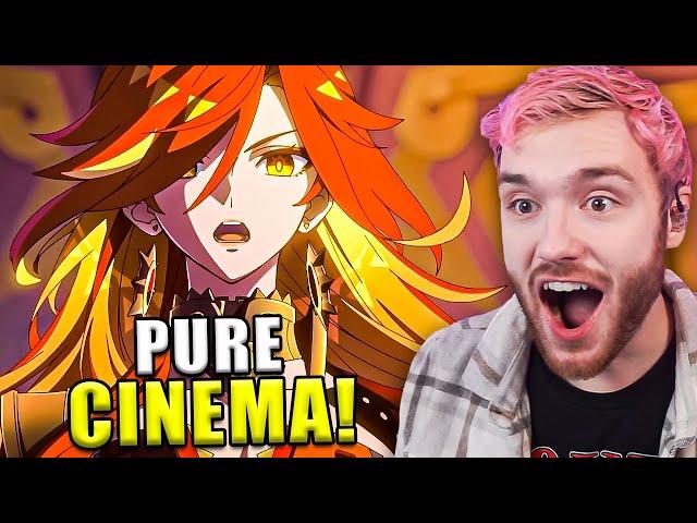 This Is CINEMA.. "Sunset" Animated Short REACTION | Genshin Impact