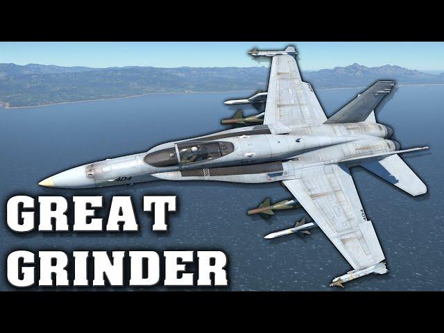 New Perfect Premium Grinder For USA - F/A-18C Early Review - War Thunder