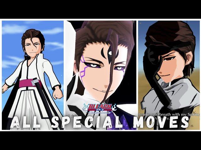 All Aizen Special Moves Bleach Brave Souls