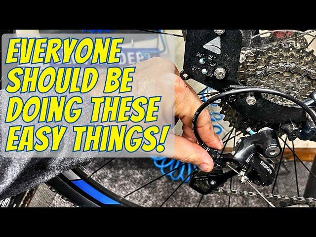 Preventative Bicycle Maintenance the EASY WAY! Giant Anyroad gets a basic tune and a couple tweaks!