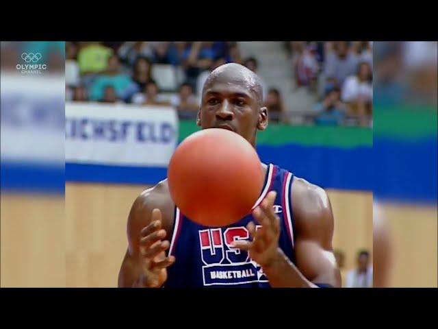 Michael Jordan Highlights @ The Barcelona Olympics 1992