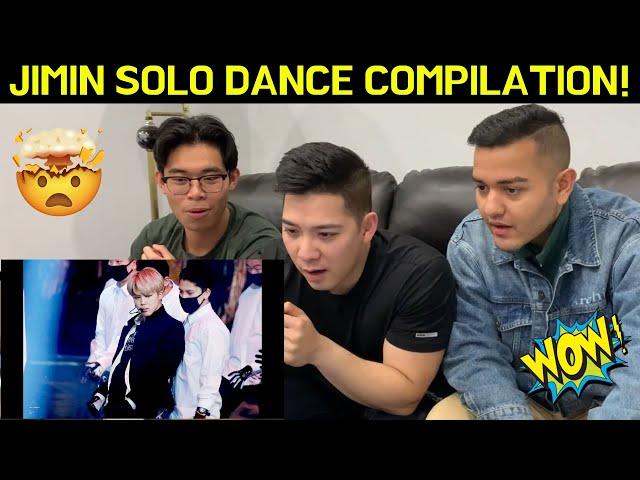 SHOCKED REACTION TO BTS Jimin solo dance compilation