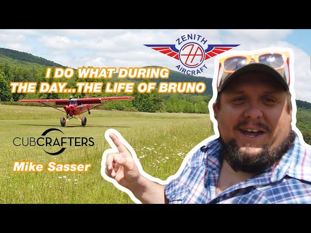 A day in the life of MooseStacheFLYER --Mike Sasser, CubCrafters & Zenith Aircraft!