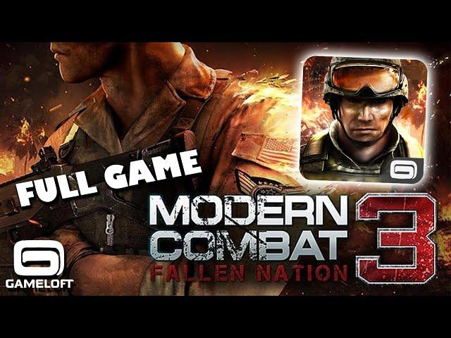 Modern Combat 3: Fallen Nation (Android/iOS Longplay, FULL GAME, No Commentary)