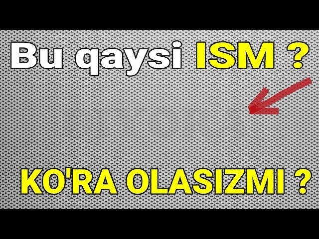 Расмдаги исмни топа оласизми ? (Кизлар исми) || Rasmdagi ismni topa olasizmi ? (Qizlar ismi)