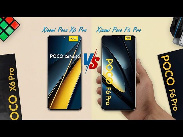 Poco F6 Pro vs Poco X6 Pro | Which One is Better  | FULL Phone Specs