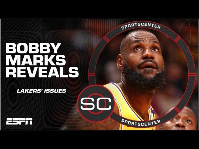 WHAT’S WRONG WITH THE LAKERS?! ‘How long do we have?! - Bobby Marks  | SportsCenter