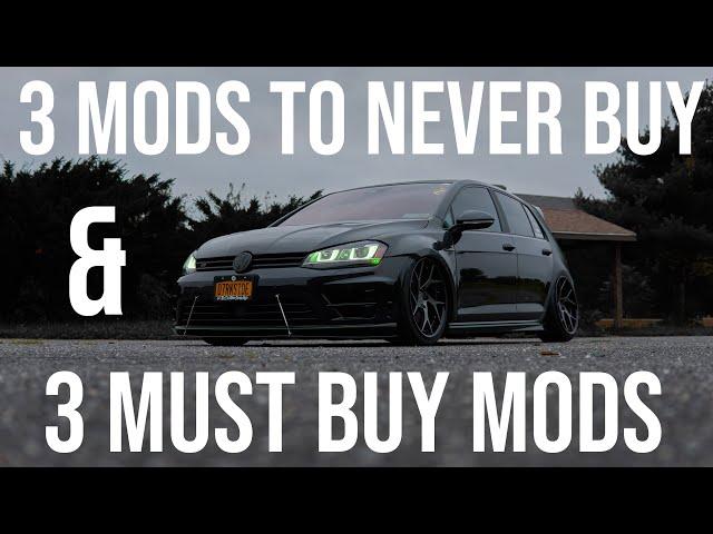 3 Most Wasteful Mods & 3 Best Mods for VW MK7 GTI/R/MQB