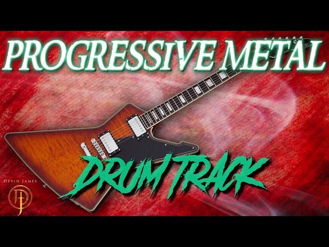 Progressive Metal Style Drum Track - 192 BPM (FREE WAV & MIDI DOWNLOAD)