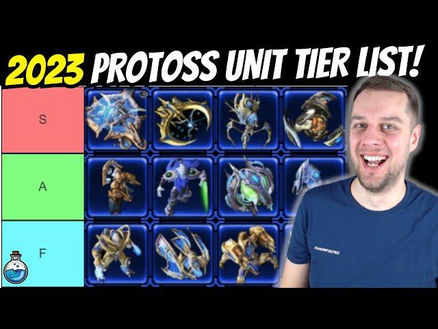 Protoss Unit Tier List for EACH MATCH UP in 2023! | StarCraft 2