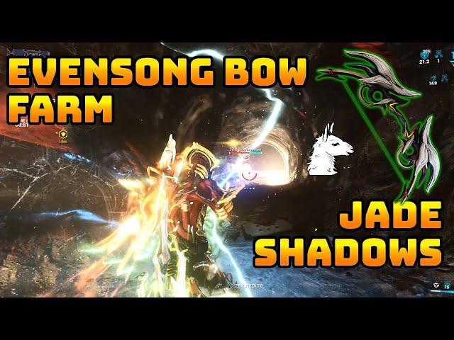 Let's Play Warframe - Evensong Bow Primary Weapon Farm (Jade Shadows Update)