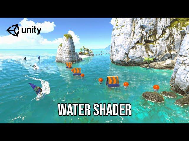 How to make a Water Shader In Unity with URP! (Tutorial)