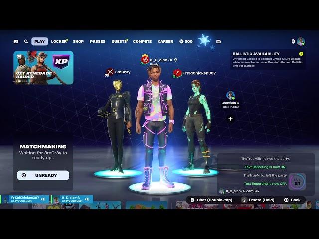 FORTNITE FASHION SHOW NA EAST OG CUSTOMS