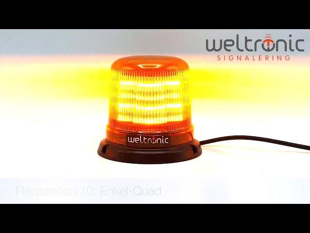 Weltronic Juluen B14 LED Flitslamp / zwaailicht flitspatronen