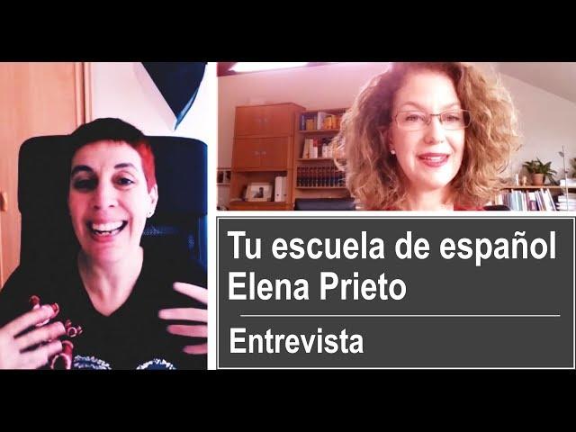 Entrevista a Elena Prieto - Tu escuela de español