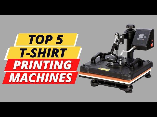 Top 5 Best T-Shirt Printing Machines 2024 On Amazon